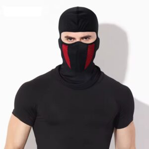 قناع بفلتر ليكرا وتر بروف (اسود*احمر) (اسود*ازرق)
